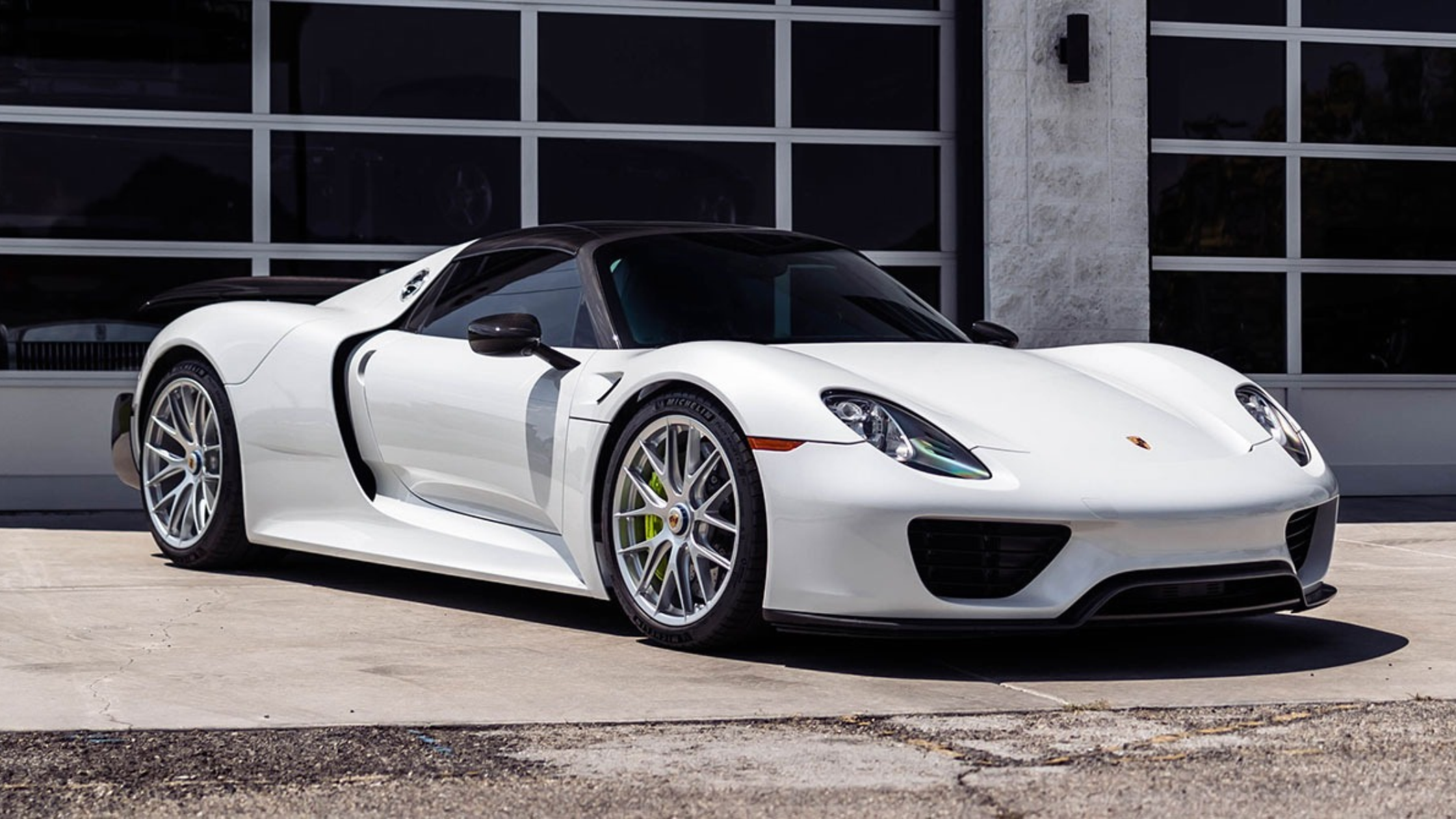 Luxury vehicle with tinted windows in direct sunlight, protected from heat, glare and UV rays